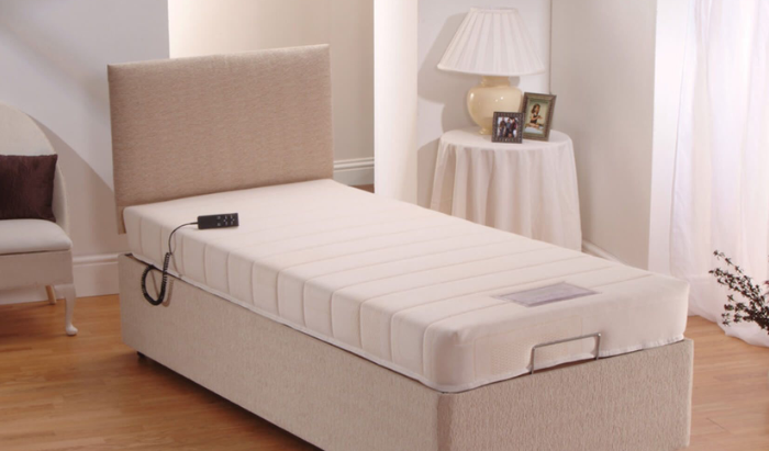 Adjustable Double Divan with Memory Foam